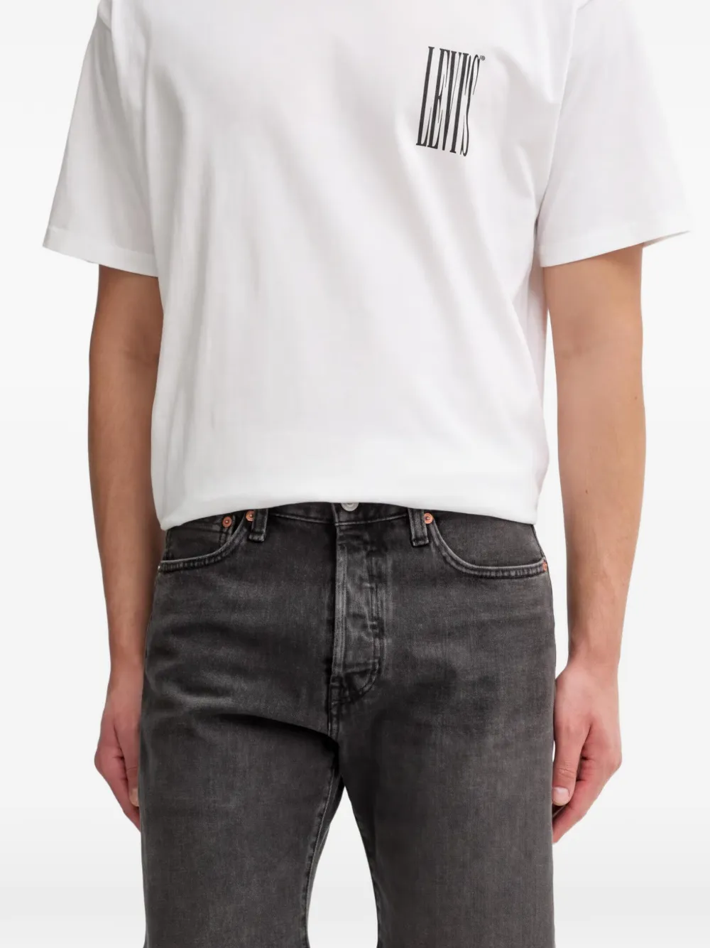 Levi's 501 shorts Zwart