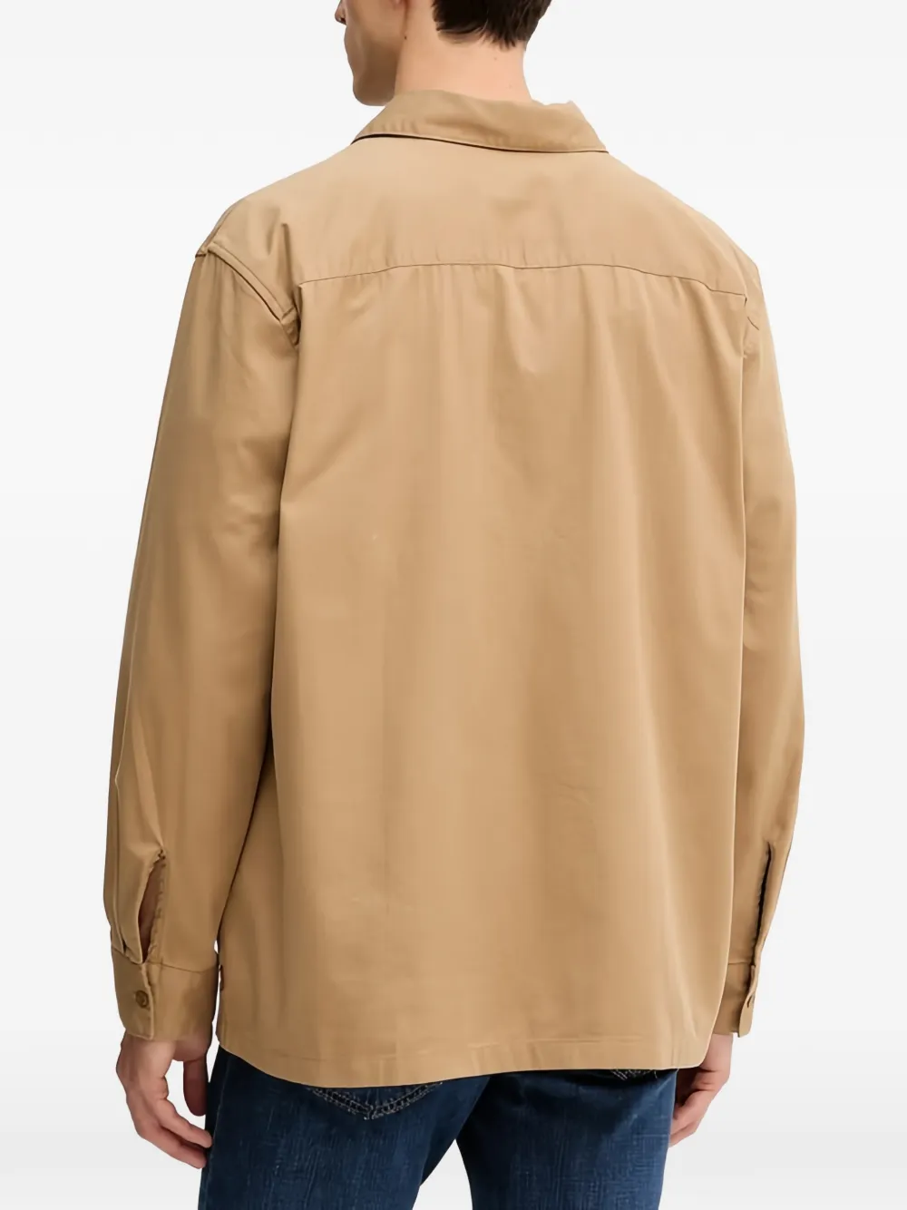 Levi's Shirtjack met borstzak Beige