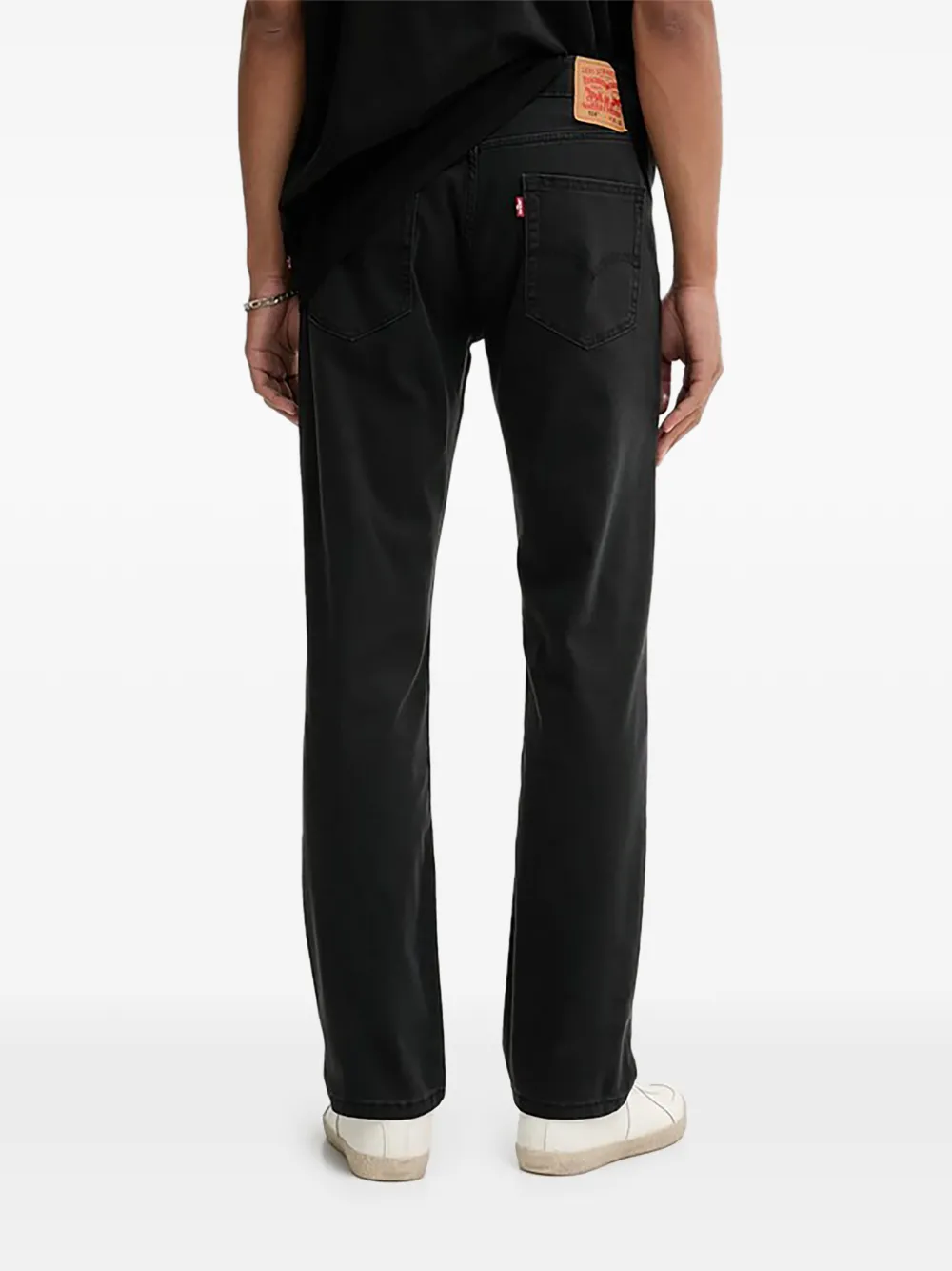 Levi's straight jeans Zwart