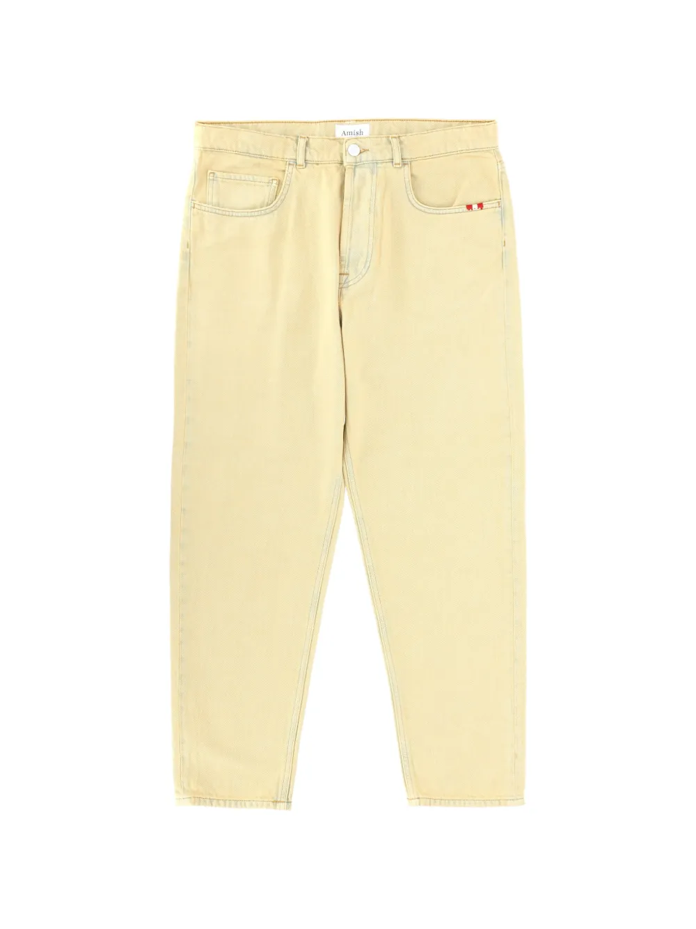 AMISH pocket jeans - Toni neutri