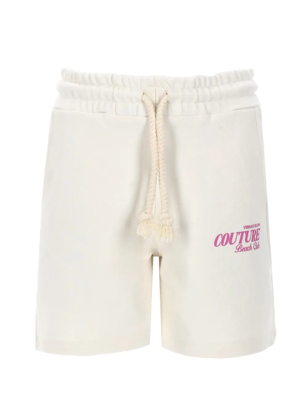 Versace Jeans Couture drawstring shorts - Bianco