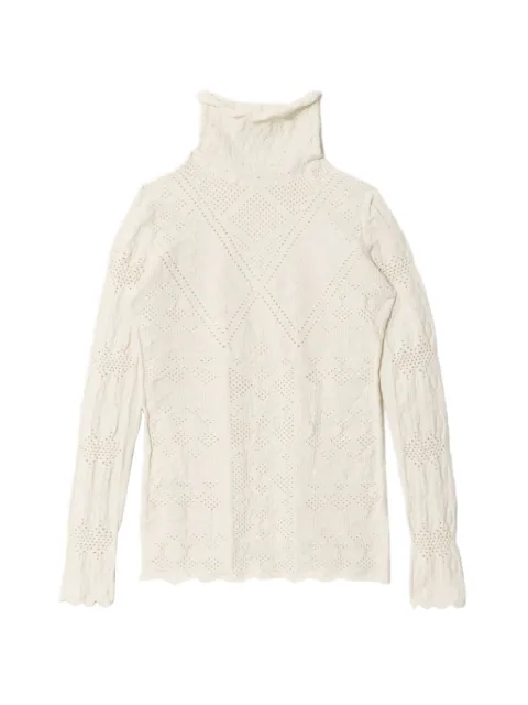 Beautiful People lace turtleneck top