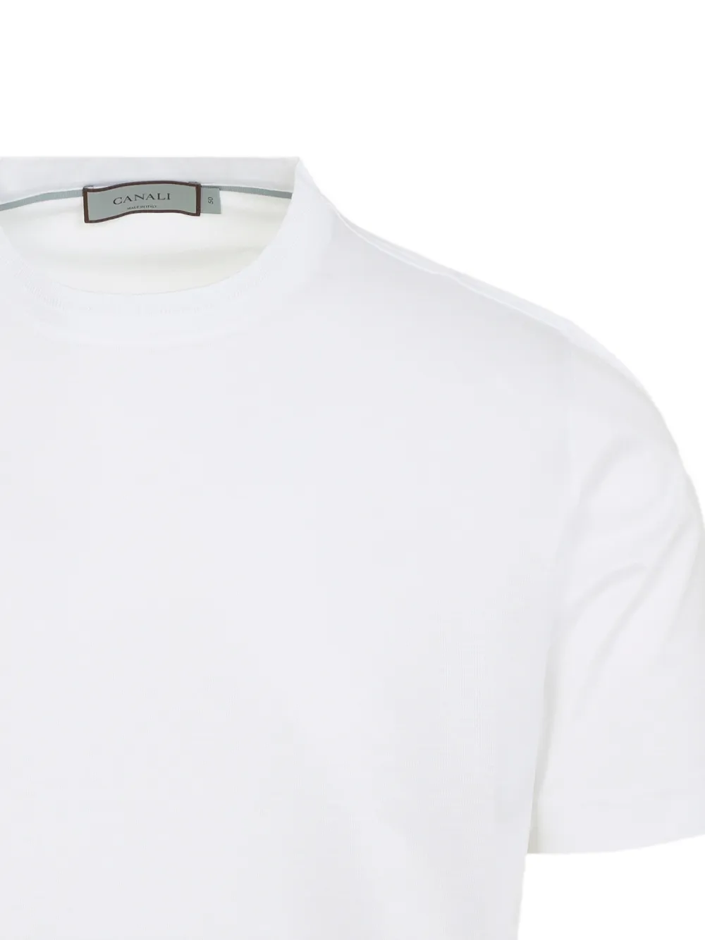  Canali Crew-neck T-shirt - White 