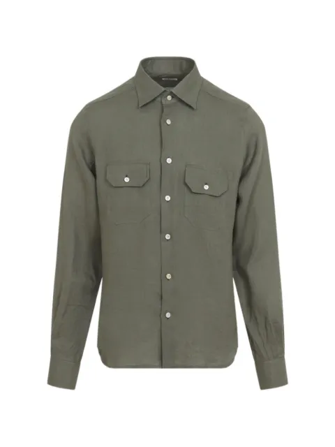 Kiton camisa con bolsillo en el pecho