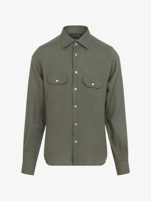 Kiton chemise à poches poitrine