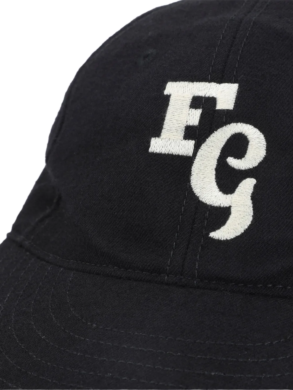  Fear Of God Logo-embroidered Baseball Cap - Black 