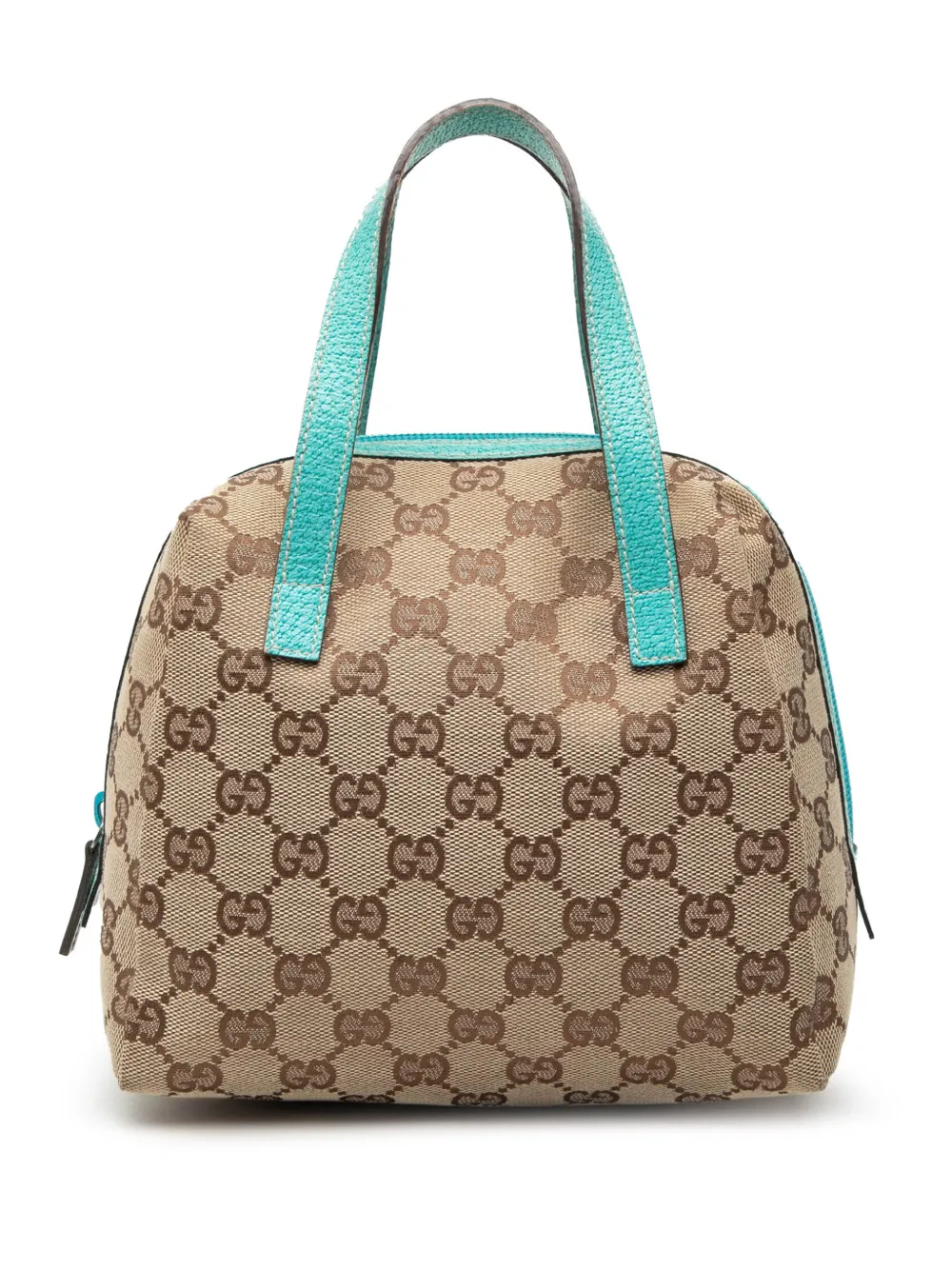 Gucci Pre-Owned 2000-2015 Mini GG Canvas Balthus Tofu Bag handbag - Brown