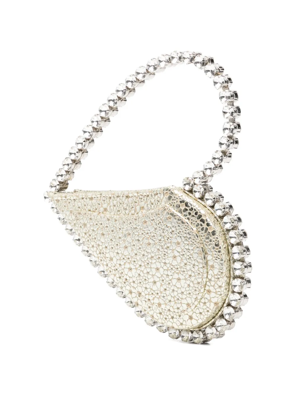 L'alingi Love Rhinestone Embellished Clutch Bag - Neutrals 