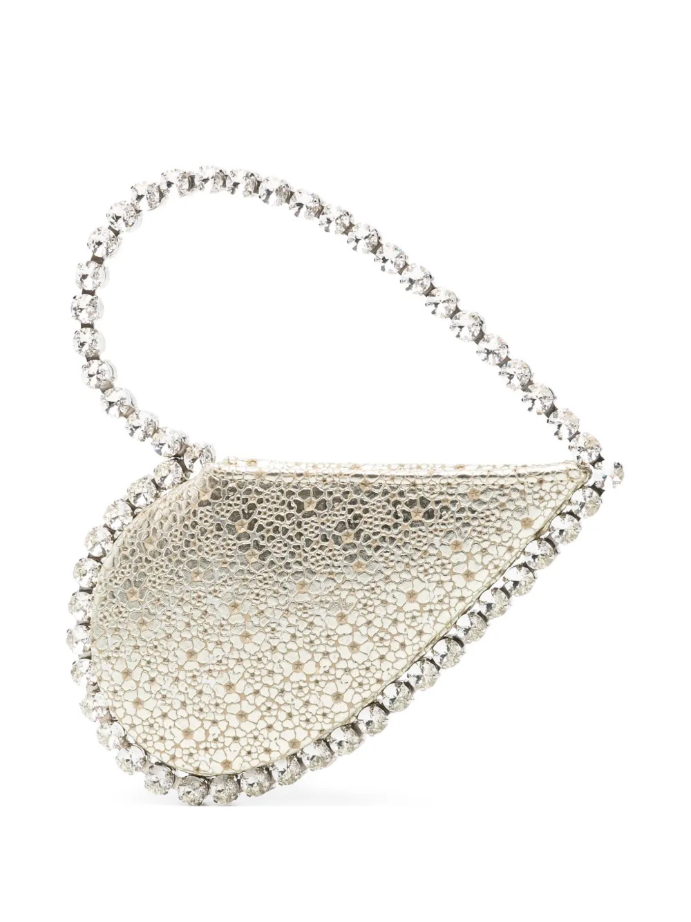 L'Alingi Love rhinestone embellished clutch bag - Toni neutri