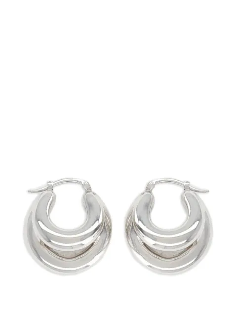 Panconesi Blow Up layered hoop earrings