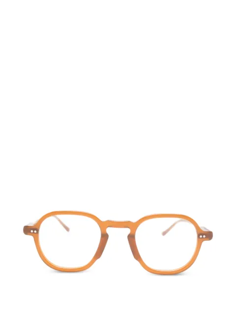 Lesca round-frame glasses