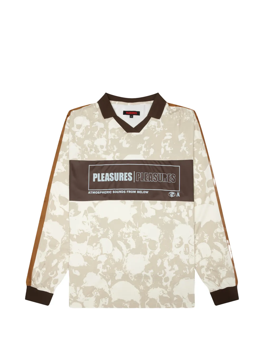Pleasures long sleeve skull jersey - Toni neutri