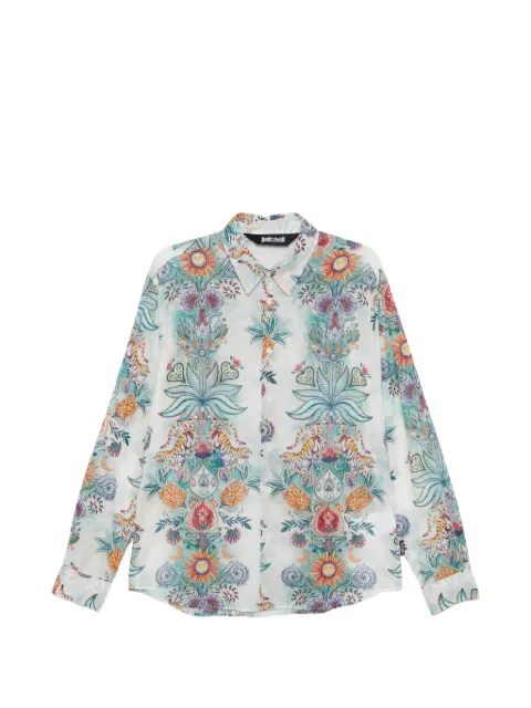 Just Cavalli floral-print shirt