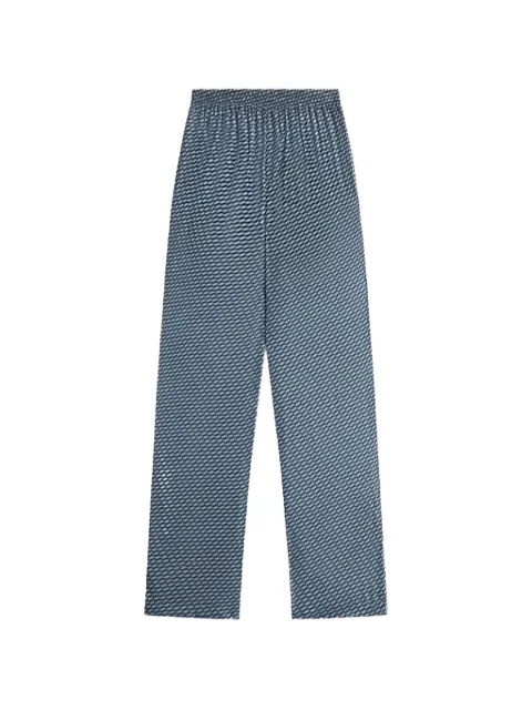 KITH Ida monogram silk trousers