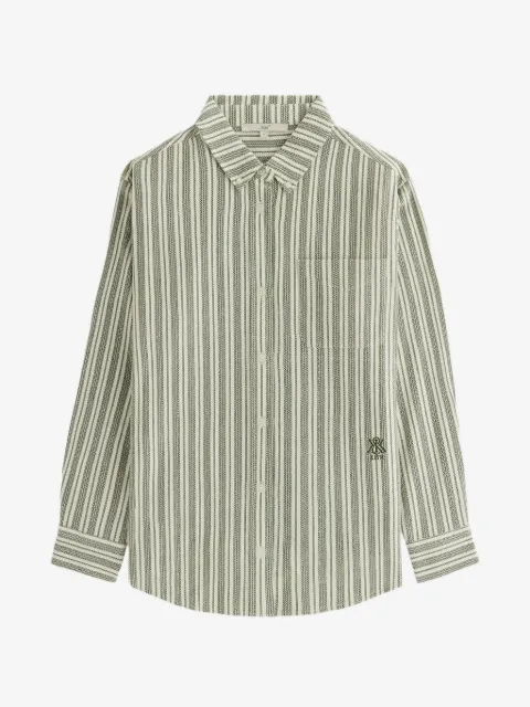 KITH Ora II vertical-stripe shirt