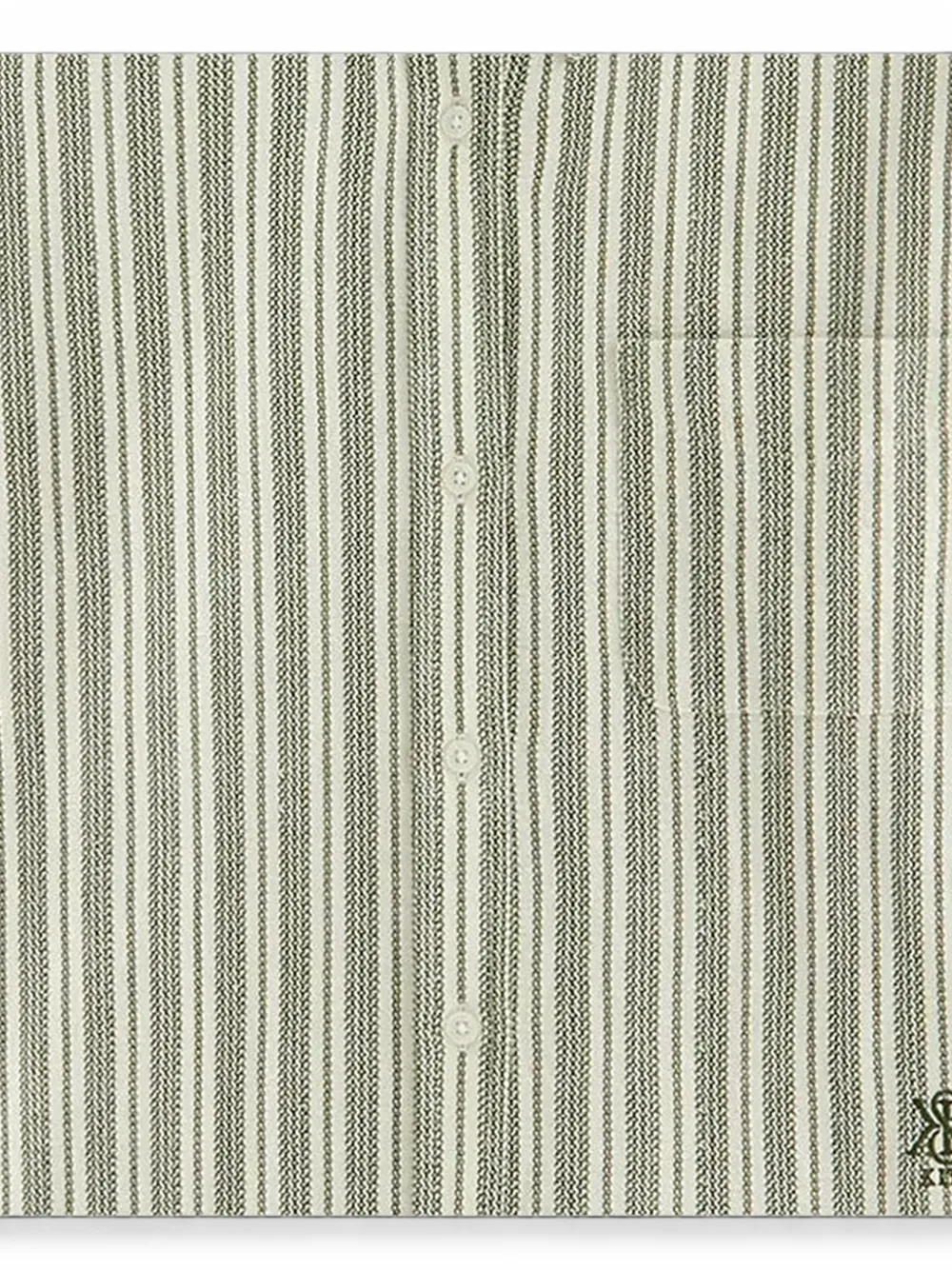  Kith Ora Ii Vertical-stripe Shirt - Neutro 