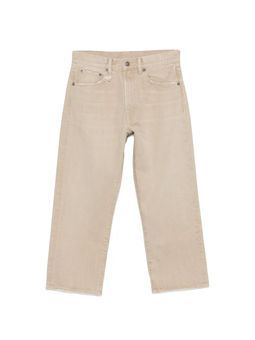 R13 X-FB frayed jeans - Toni neutri