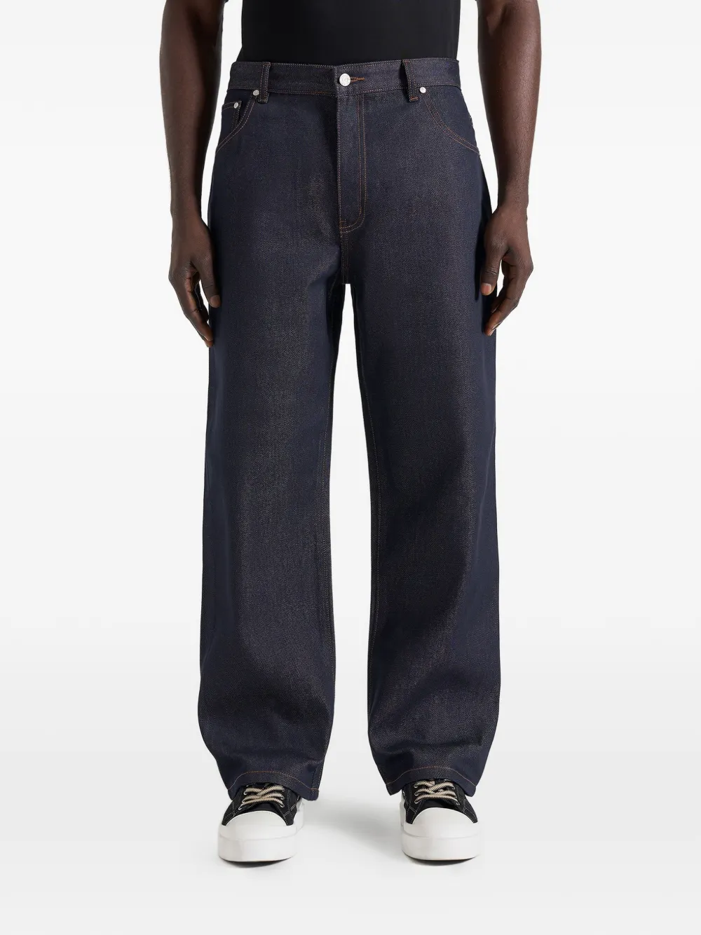  Manière De Voir Dn002 Faded Jeans - Blue 