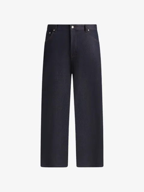 Manière De Voir DN002 in indigo relaxed-fit denim jeans