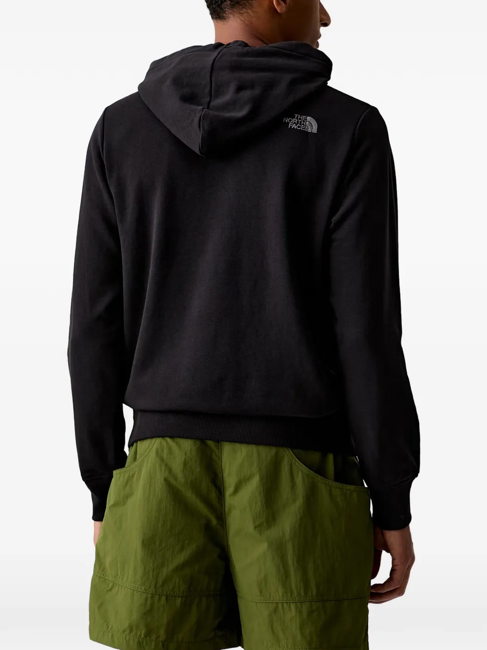 The North Face Drew Peak Light hoodie met geborduurd logo Zwart