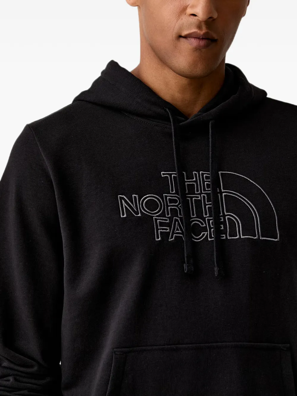 The North Face Drew Peak Light hoodie met geborduurd logo Zwart
