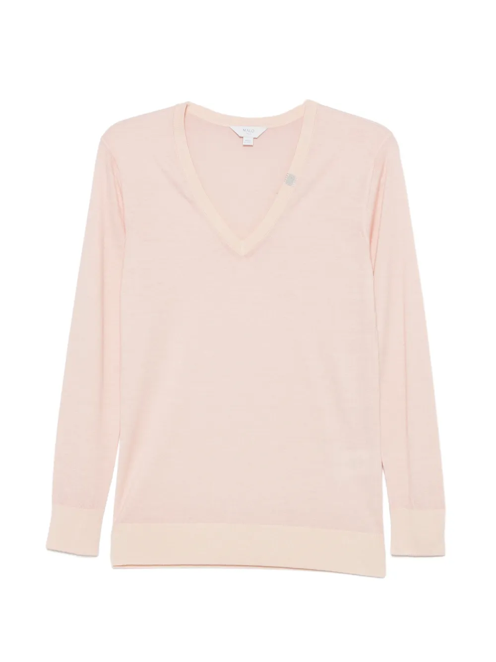 Malo V-neck sweater - Rosa