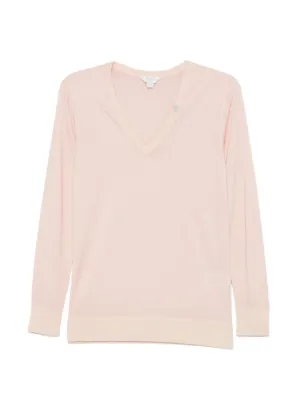 ☆マーロ☆Malo コットンクルーネックニット ケーブル ピンク 50 XL