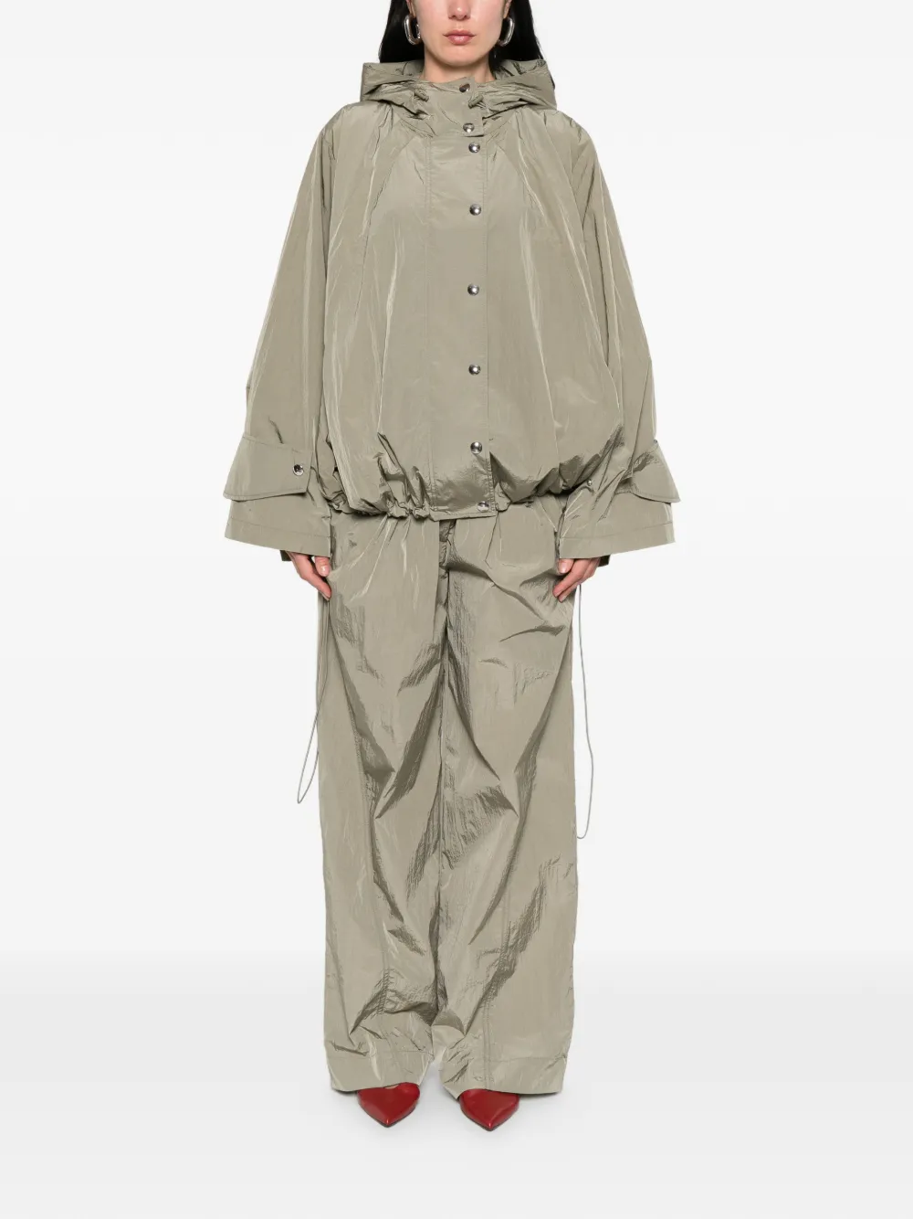  Iro Wallie Buttoned Wallie Jacket - Green 
