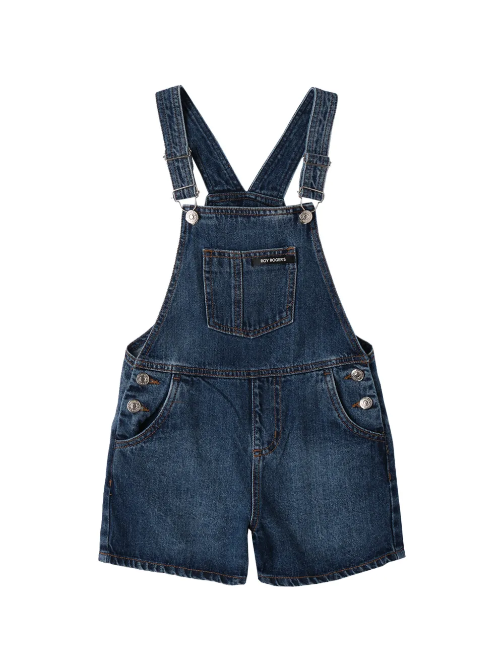 Roy Rogers Kids pocket denim playsuit - Blu