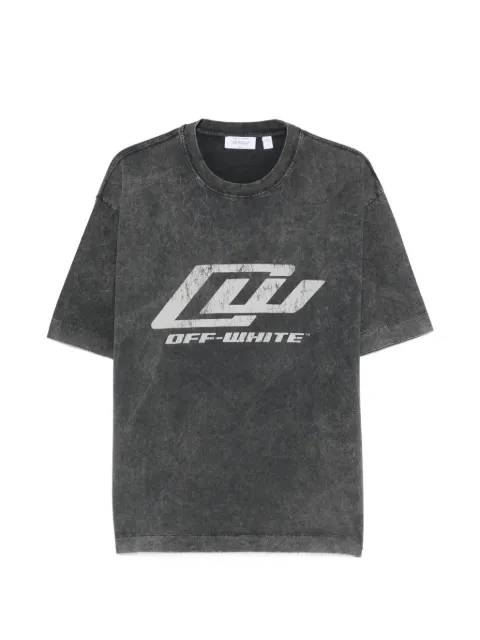 Off-White Racing logo graphic T-shirt