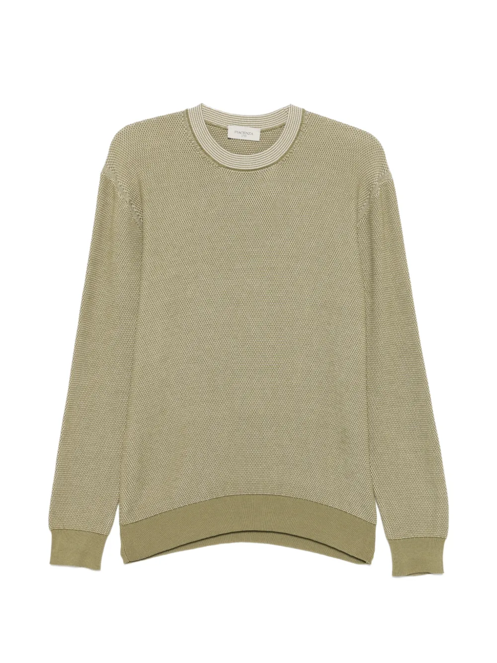 Piacenza Cashmere crew neck sweater - Verde