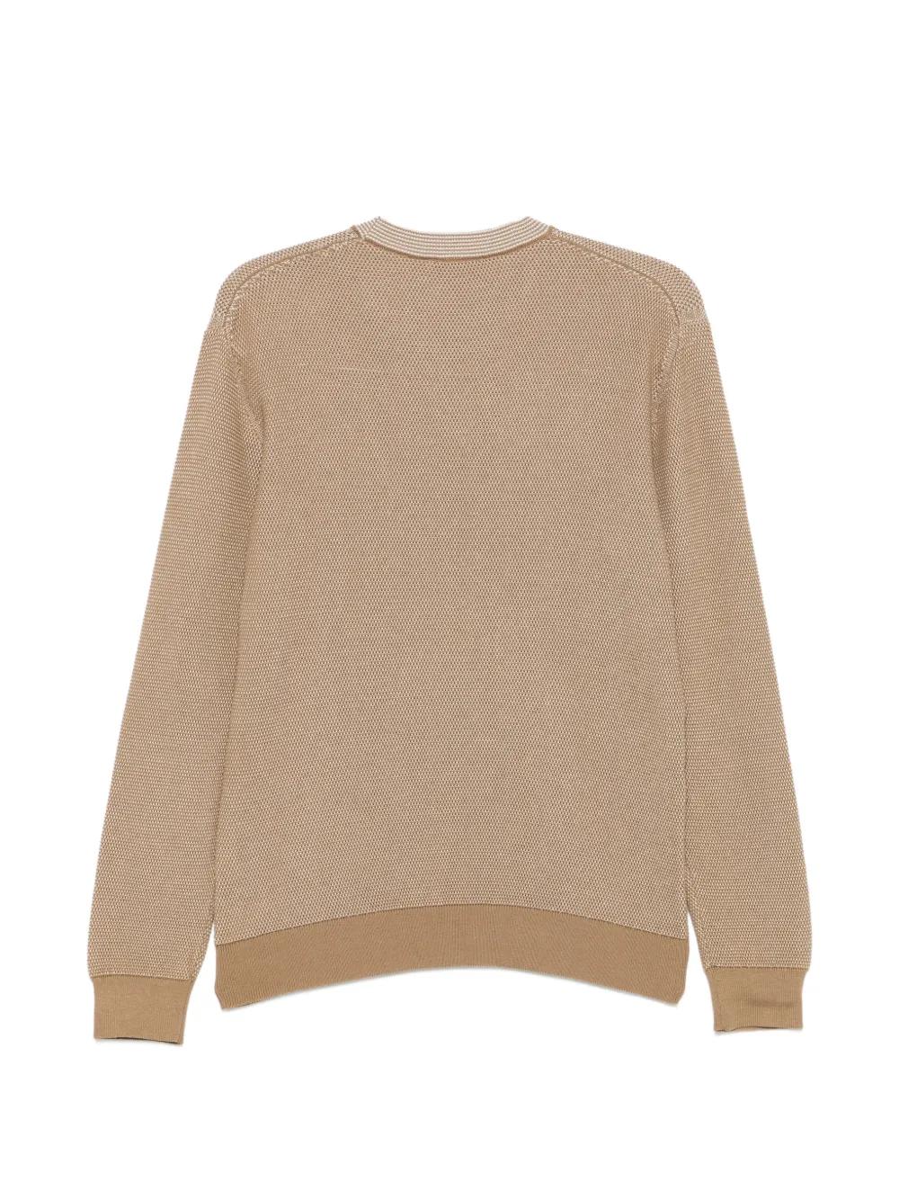  Piacenza 1733 Patterned Crewneck Sweater - Neutrals 