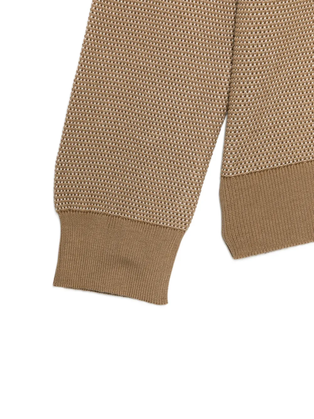  Piacenza 1733 Patterned Crewneck Sweater - Neutrals 