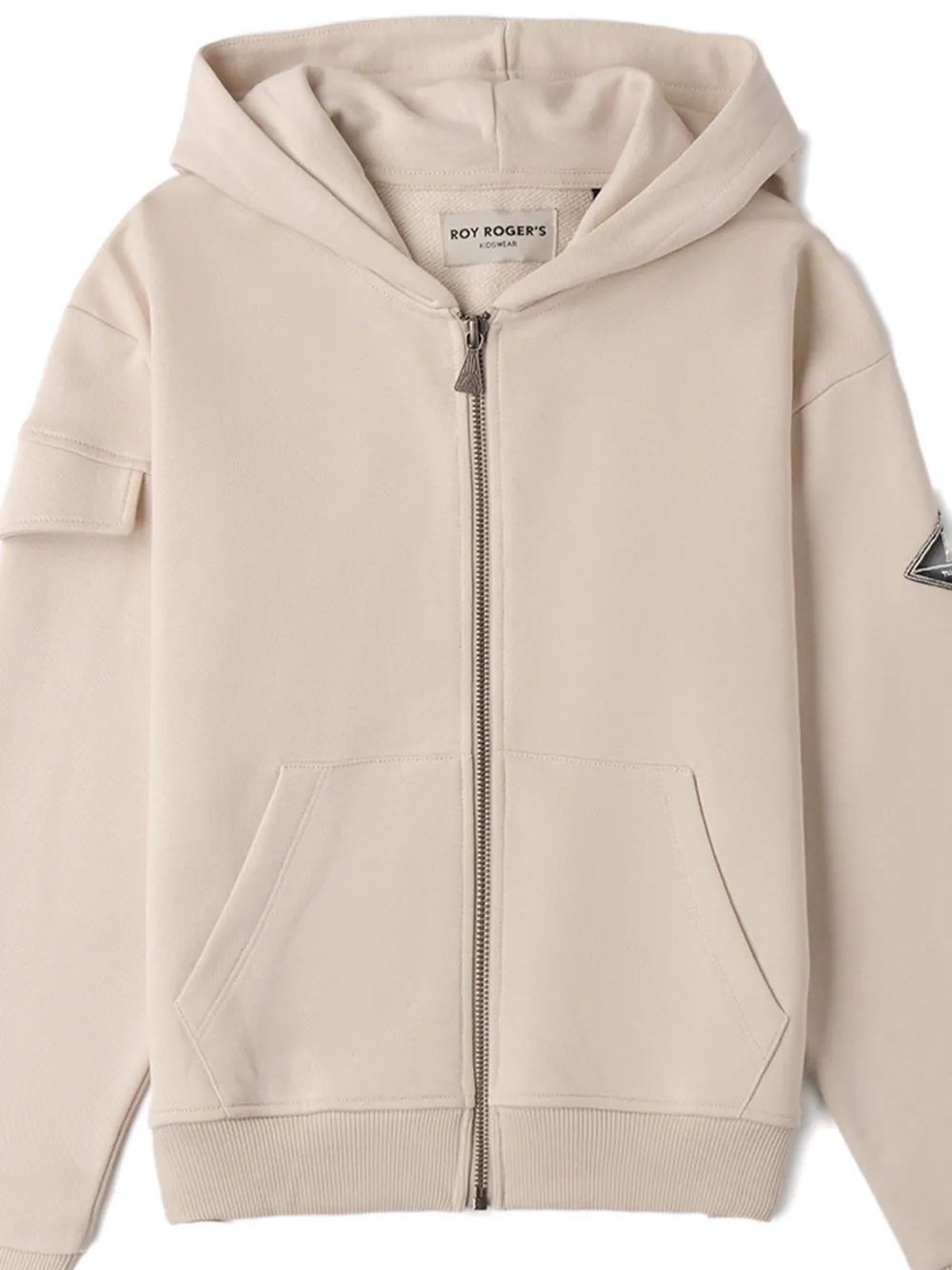  Roy Rogers Kids Hooded Zip-up Top - Neutrals 