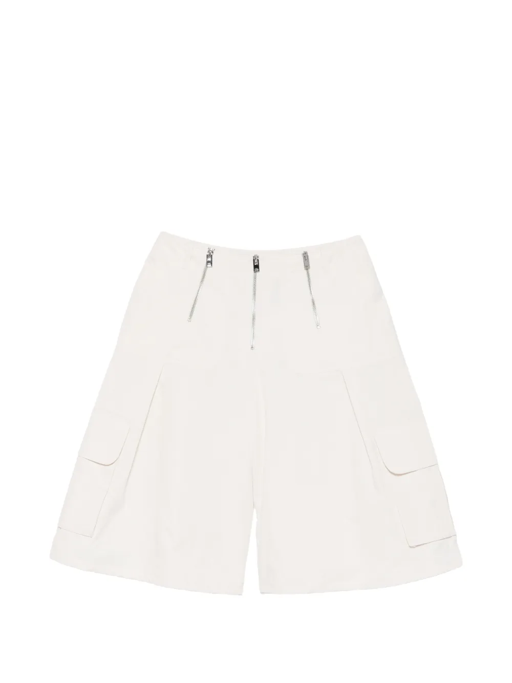 IRO Waffa zip cargo shorts - Toni neutri