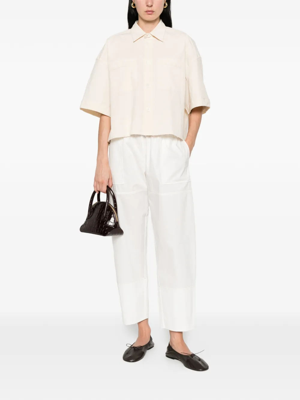  Nackiyé Pantalon Perfect Seam - Blanc 