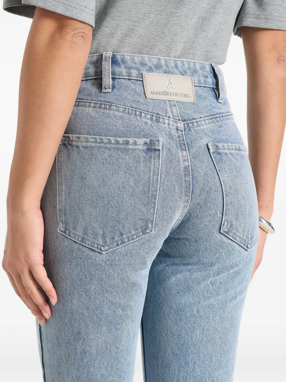 Manière De Voir Abbie flared jeans Blauw
