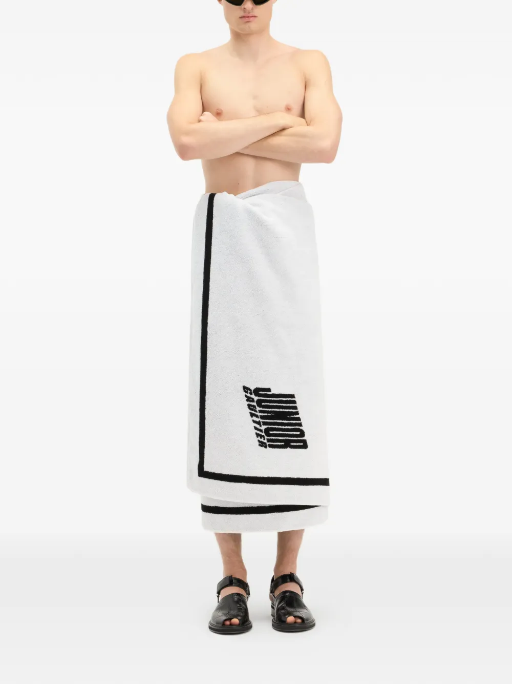 Jean Paul Gaultier Kamasutra Towel - White 