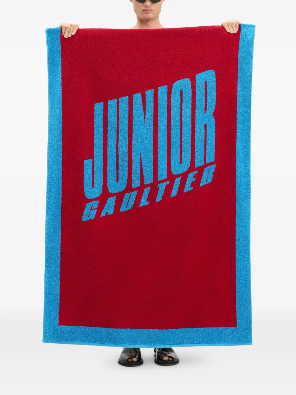  Jean Paul Gaultier Logo Towel - Red 