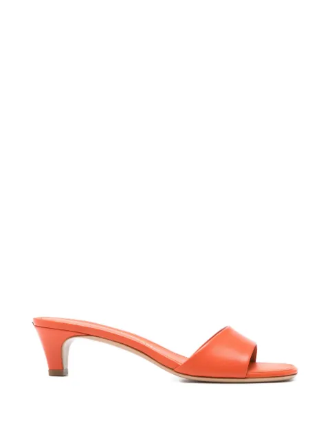 Ferragamo low heeled slip-on sandals