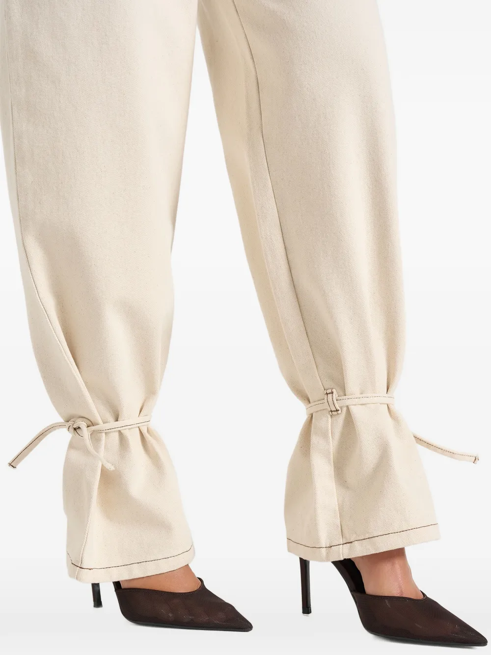 Faye Tie-Waist Jeans