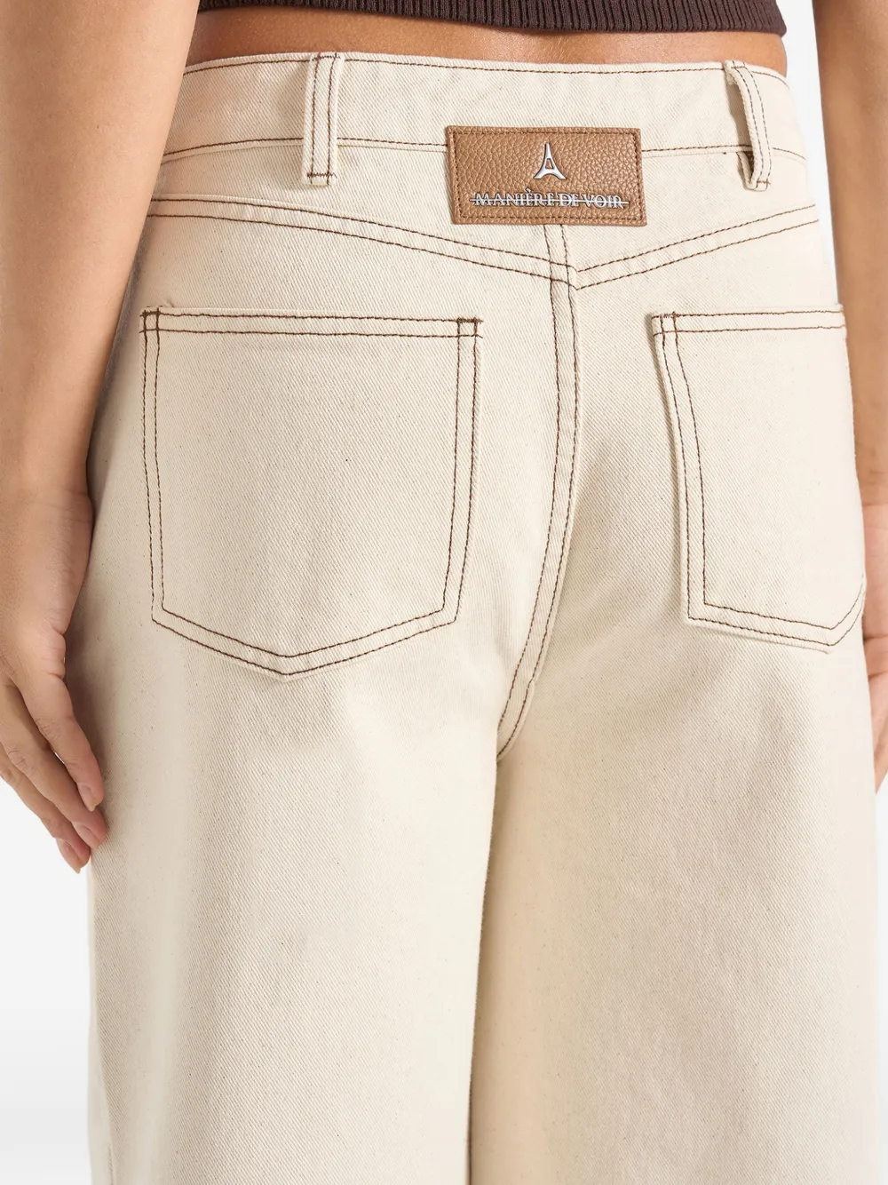 Faye Tie-Waist Jeans