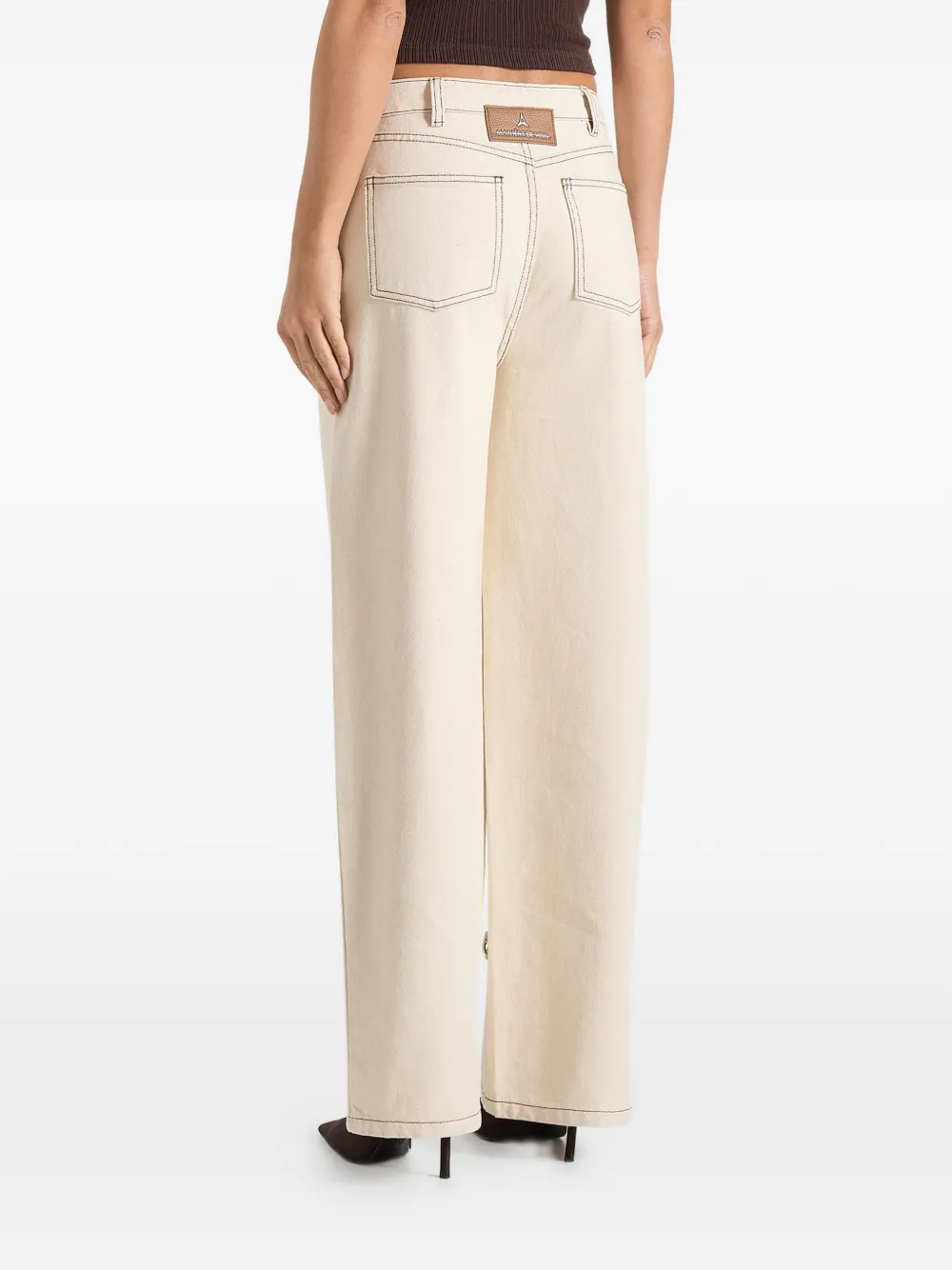 Faye Tie-Waist Jeans