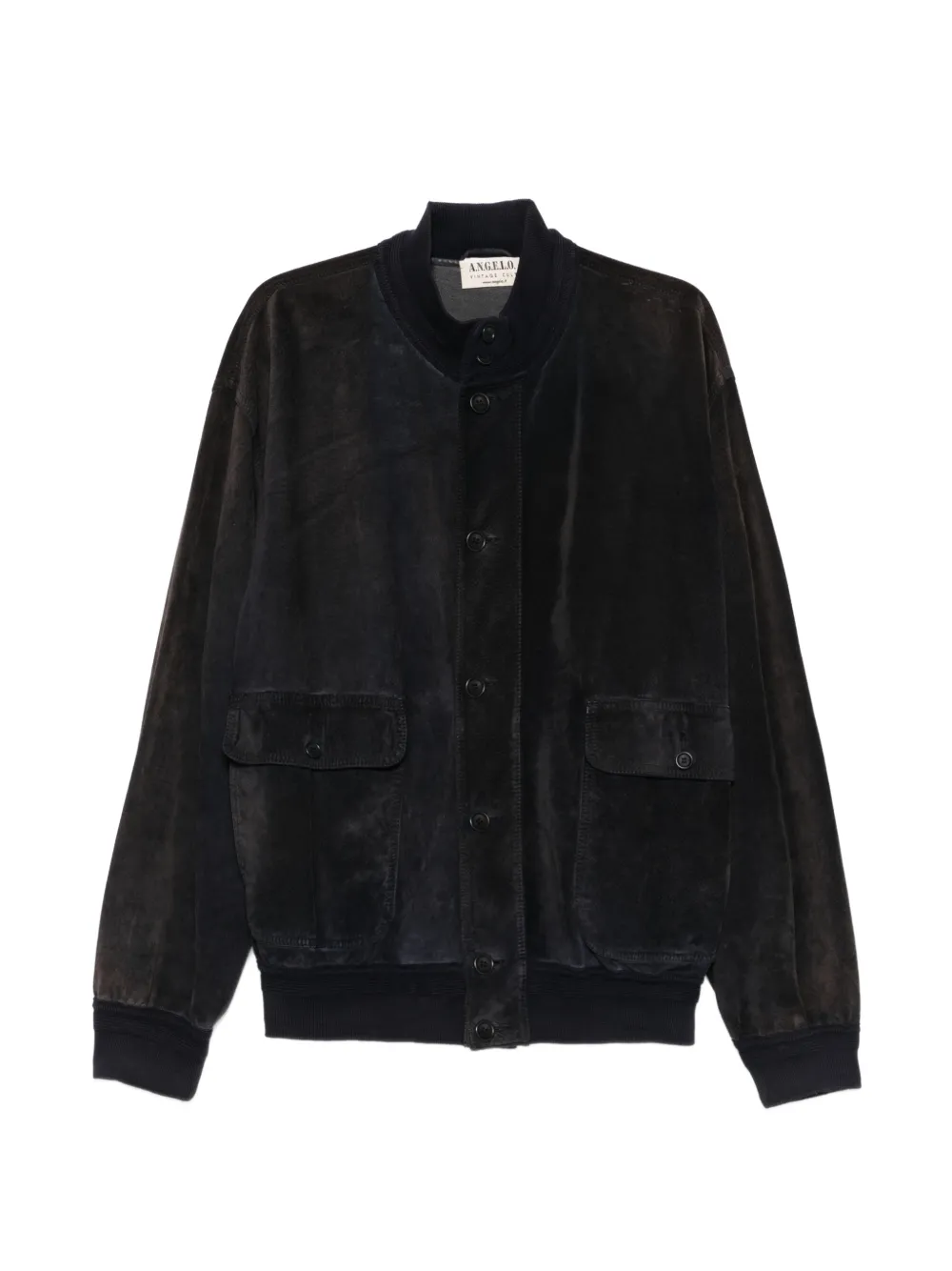 A.N.G.E.L.O. Vintage Cult 2000s suede jacket - Blu