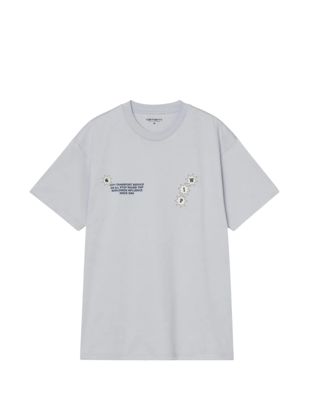 Carhartt WIP T-shirt C Trip con stampa - Grigio