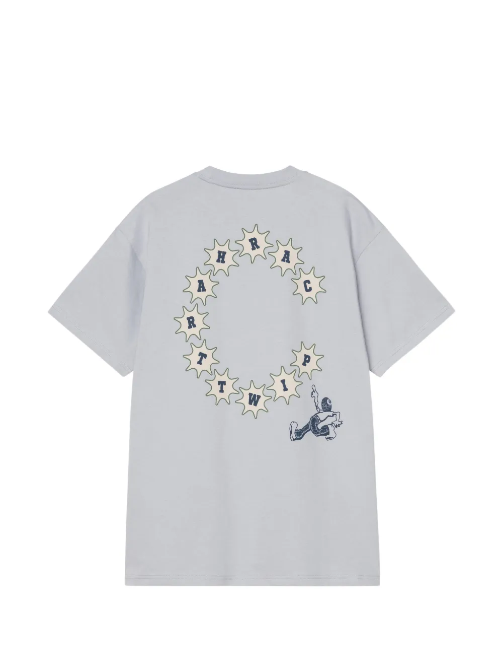 Carhartt WIP C Trip T-shirt met grafische print Grijs