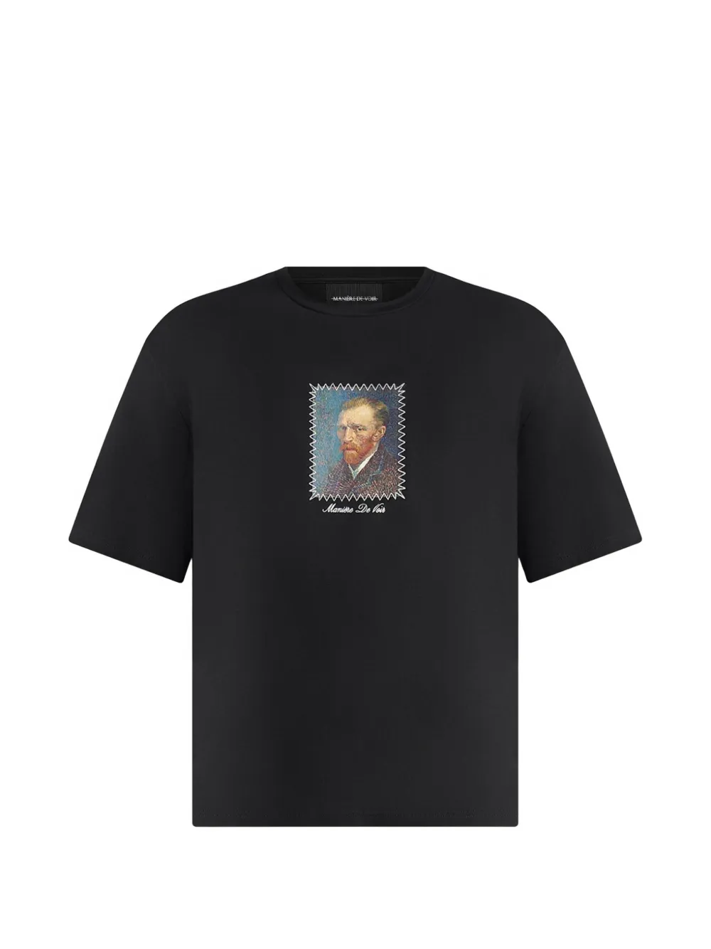Manière De Voir Anders graphic T-shirt - Nero
