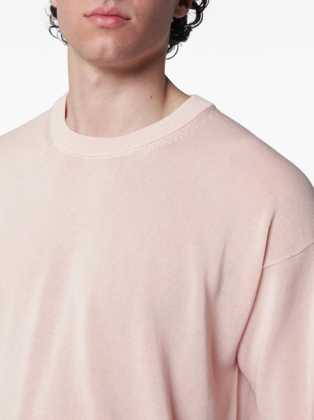 Roberto Collina T-shirt met ronde hals Roze