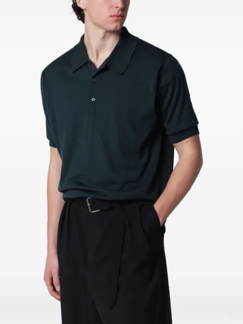 John Smedley short-sleeve polo shirt