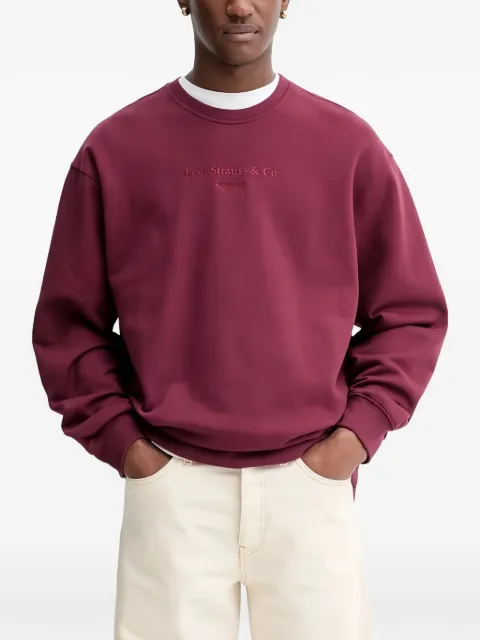 Levi's embroidered sweatshirt